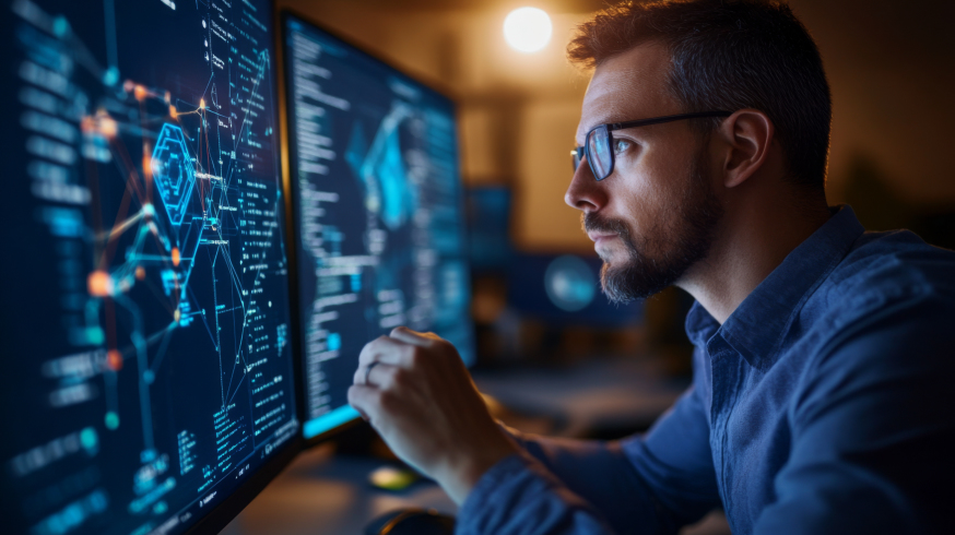 Enterprise team collaboration around AI readiness.