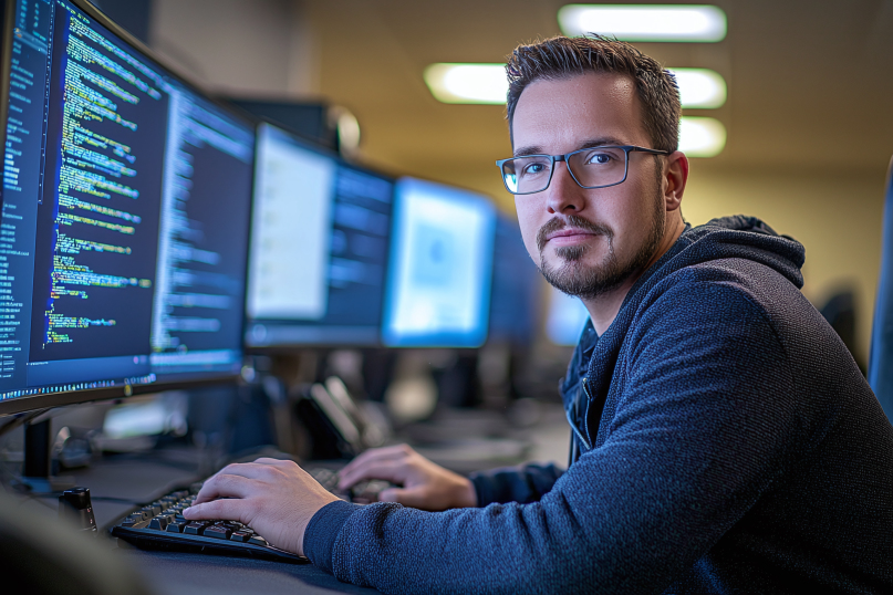 Engineering team monitoring modern SaaS systems.